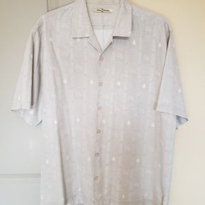 Embroidered Tommy Bahama Large Shirt